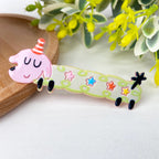 Cute Cartoon Colorful Dachshund Duckbill Clip