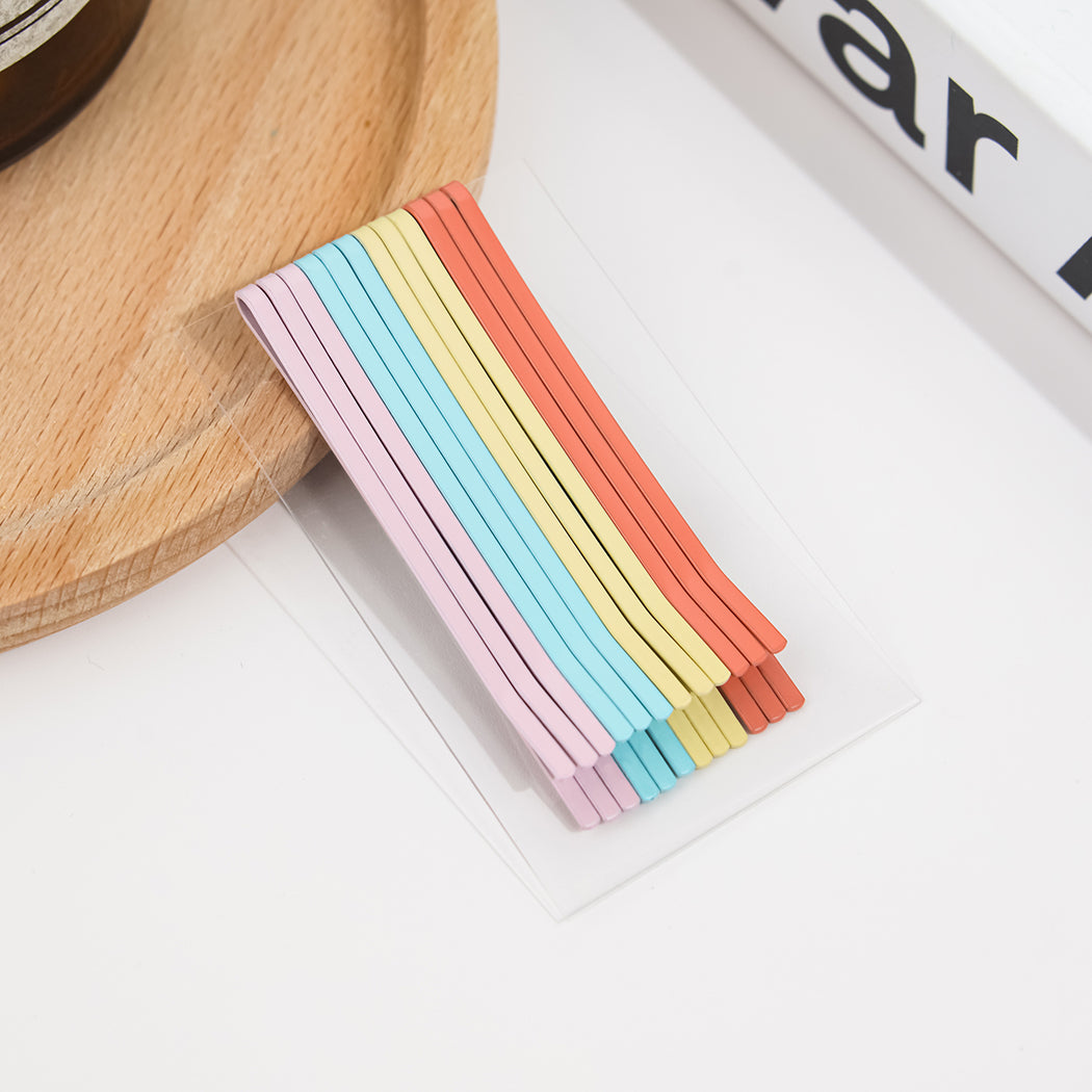 12PCS Candy Color Bobby Pins