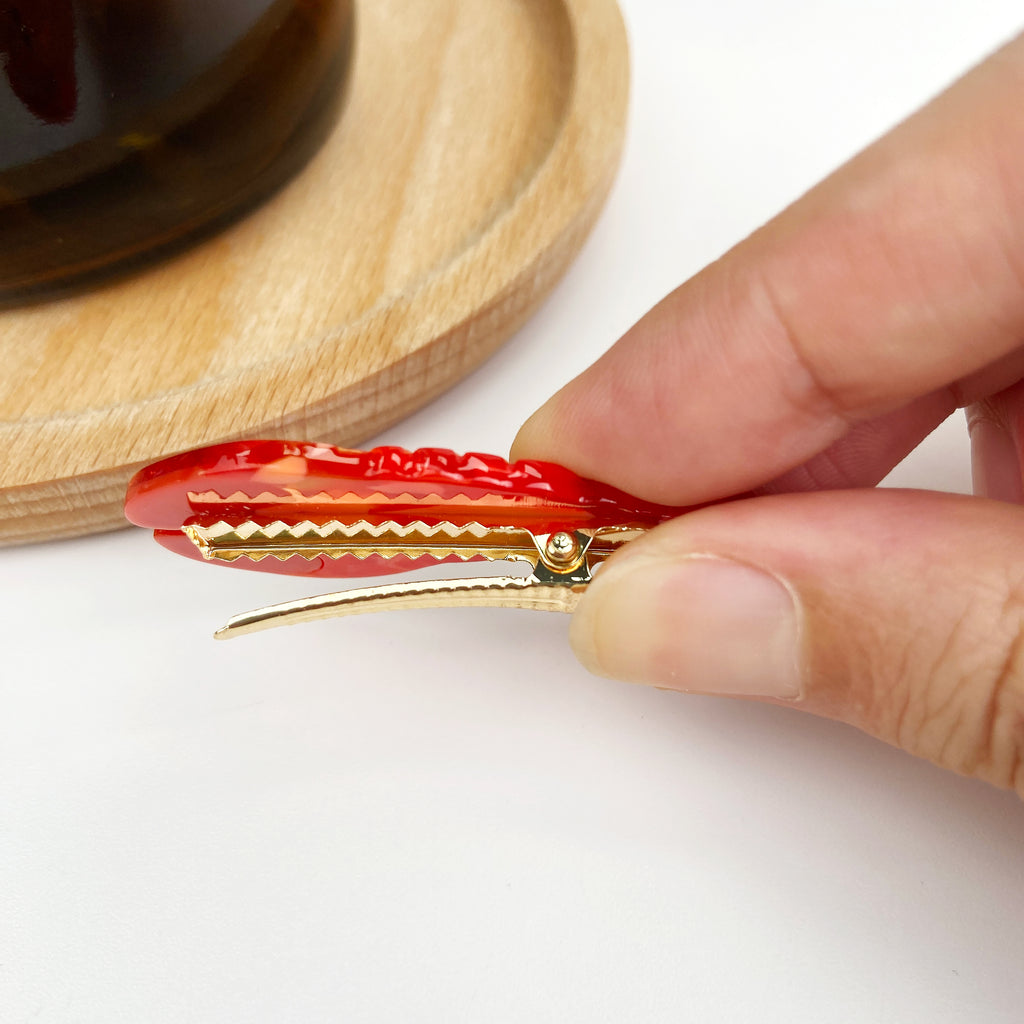 Acetate Ocean Series Animal Hair Clips