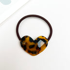 Acetate love hair tie spring sweet hair ties