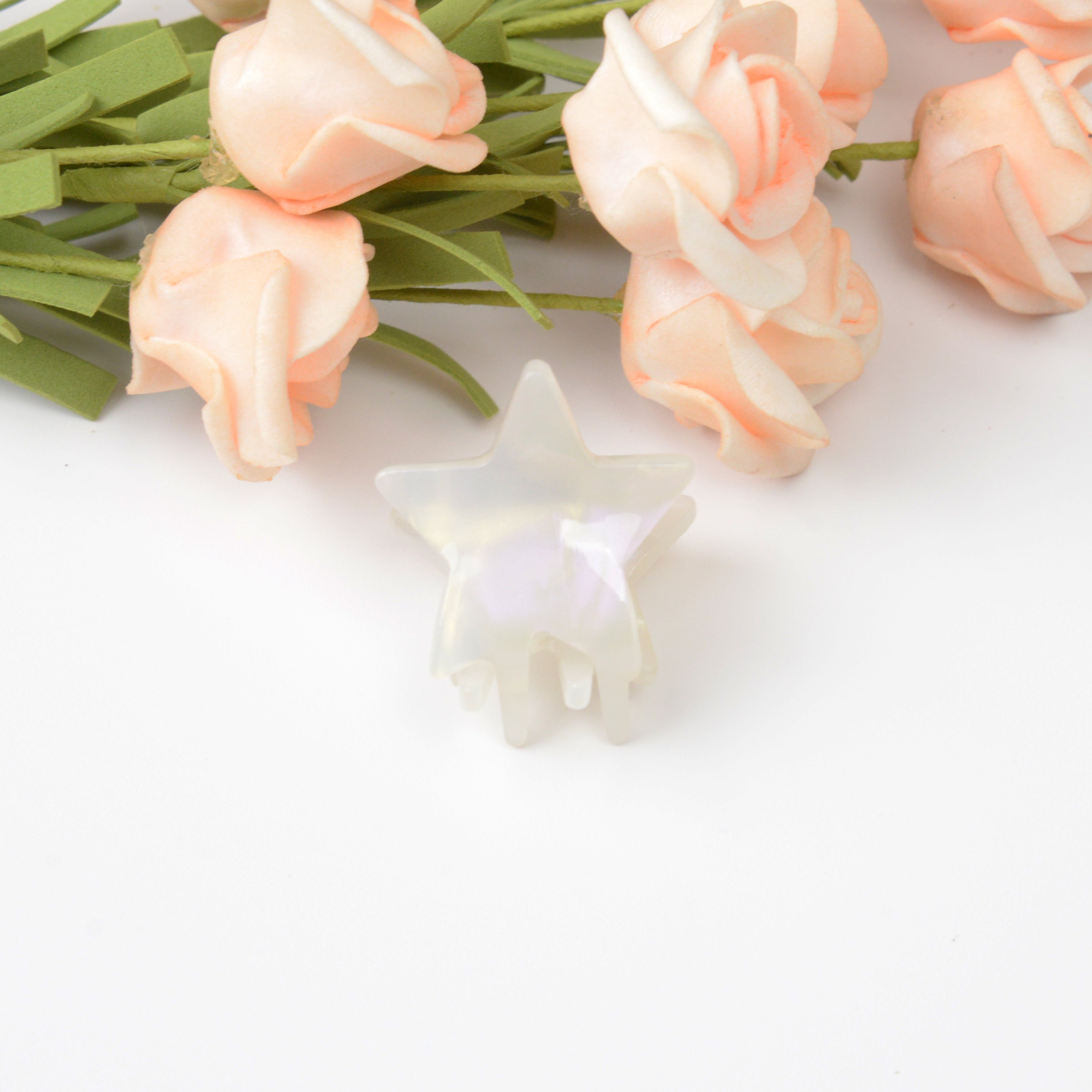 Mini Star Acetate Cute Hair Clip 1.1"