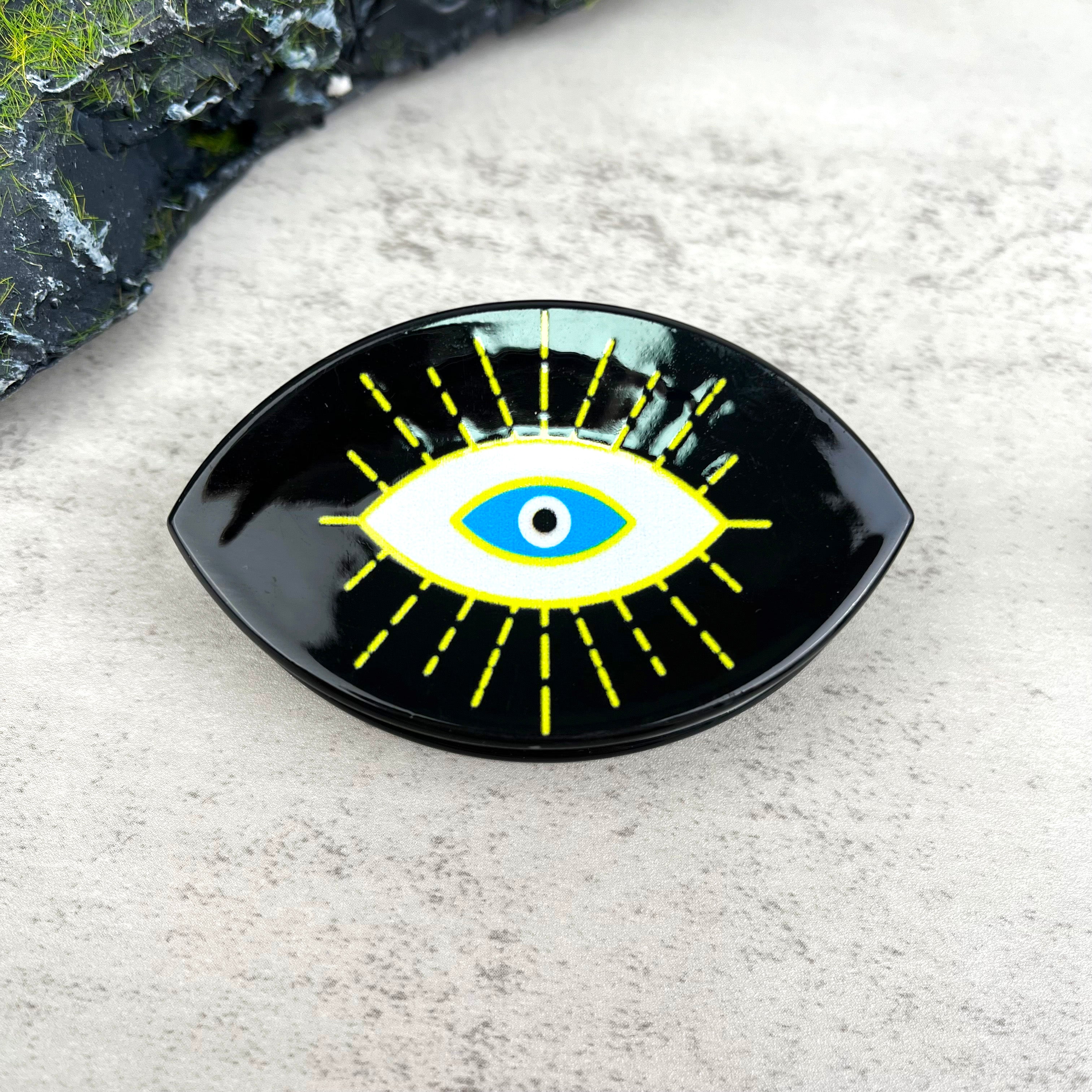 Devil's Eye hair clips fun claw clip