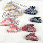 Large Peacock Hair Clips Animal Claw Clip Valentine's Day