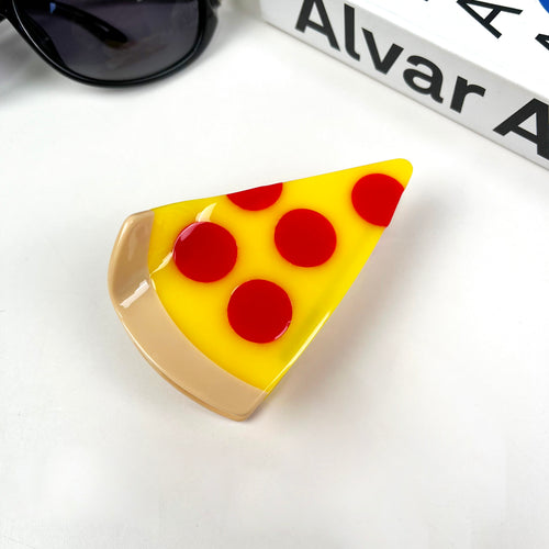 Acetate Fun Food Hair Clip Avocado Peanut Claw Clips