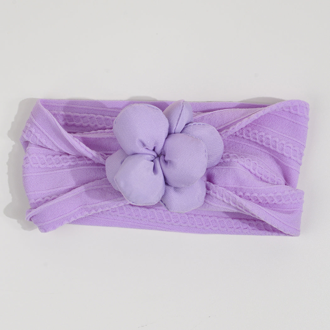 Solid Nylon Flower Head Wrap