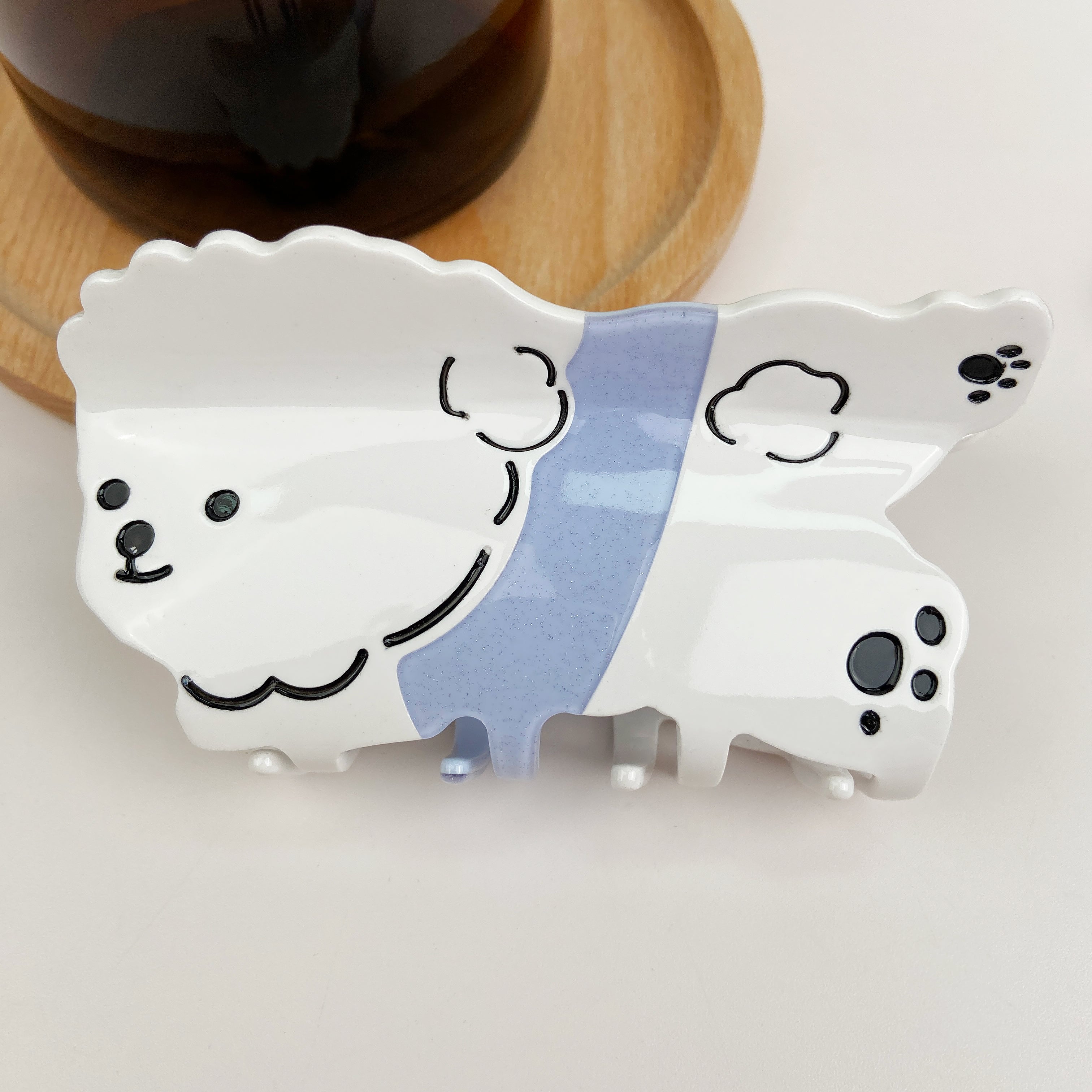 Acetate Cute Cartoon Animal Hair Clips Duckbill cilps