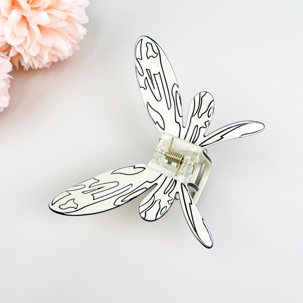 Butterfly hair clip colorful claw clip