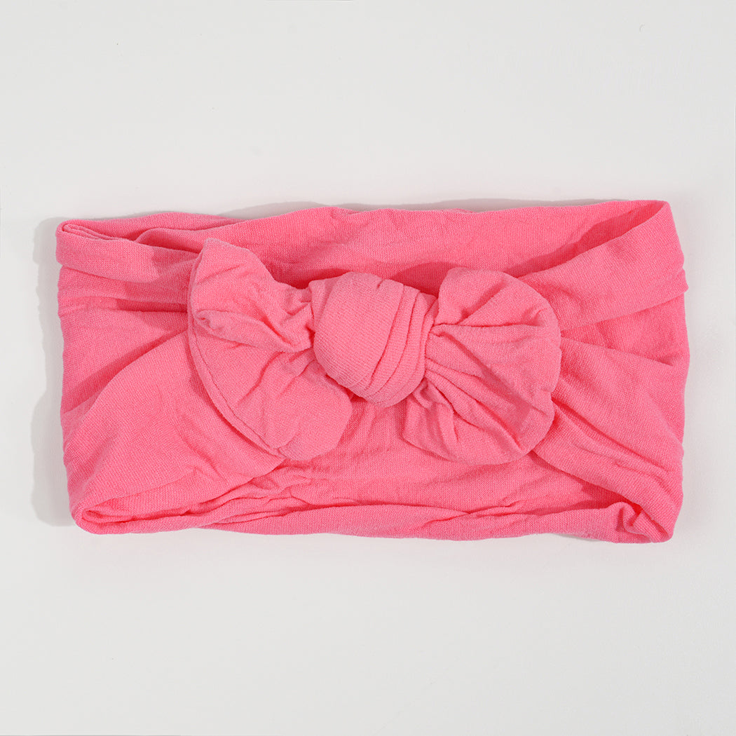 Tie-on headwrap, Bow Headband, Baby Shower