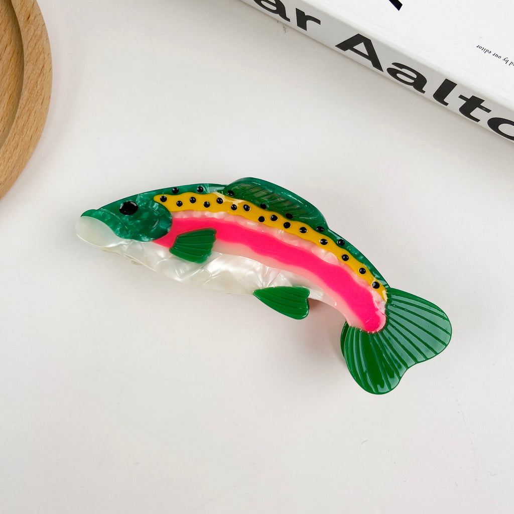 Cartoon Fish Acetate Claw Clip Animal Hair Clips