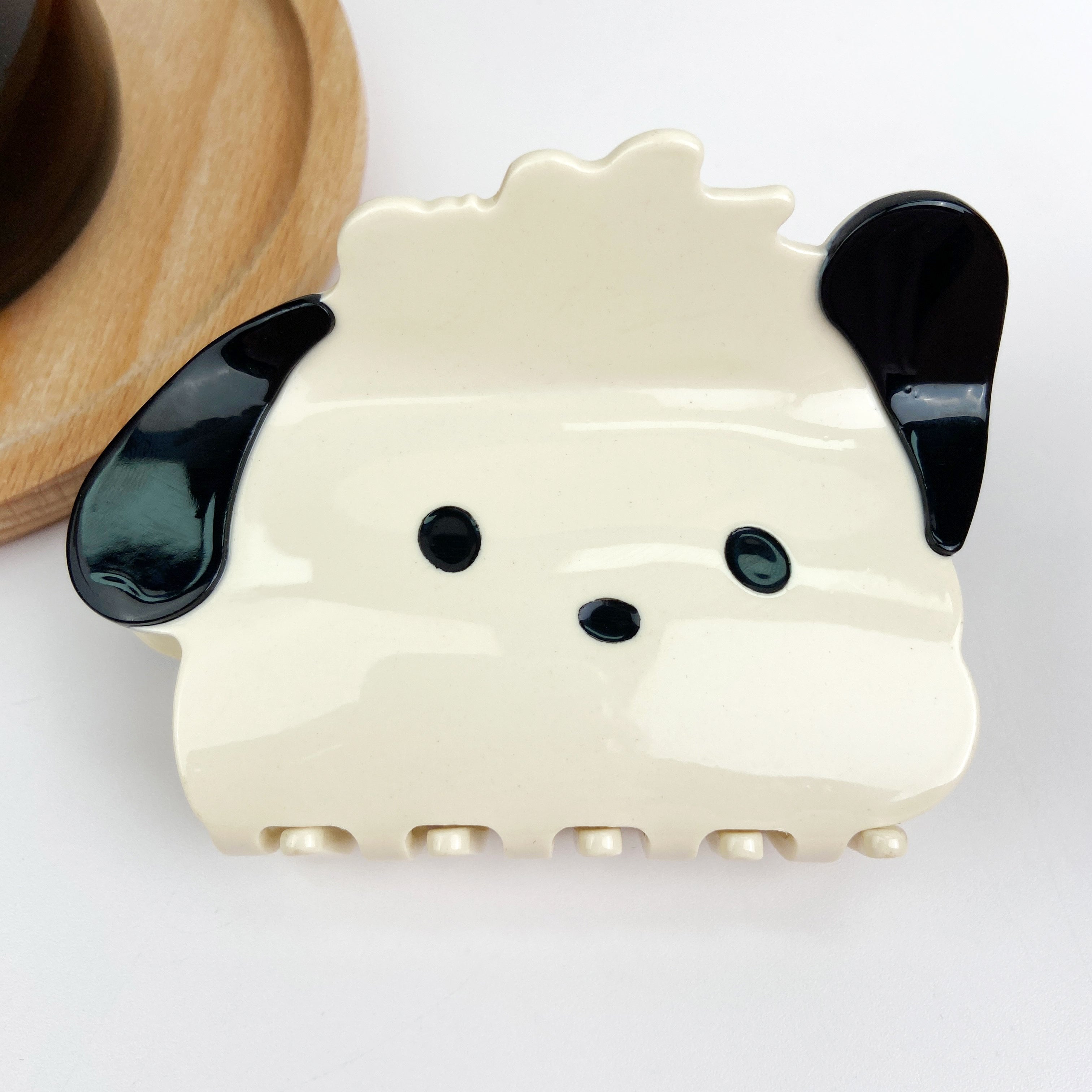 Acetate Cute Cartoon Dog Animal Hair Clips