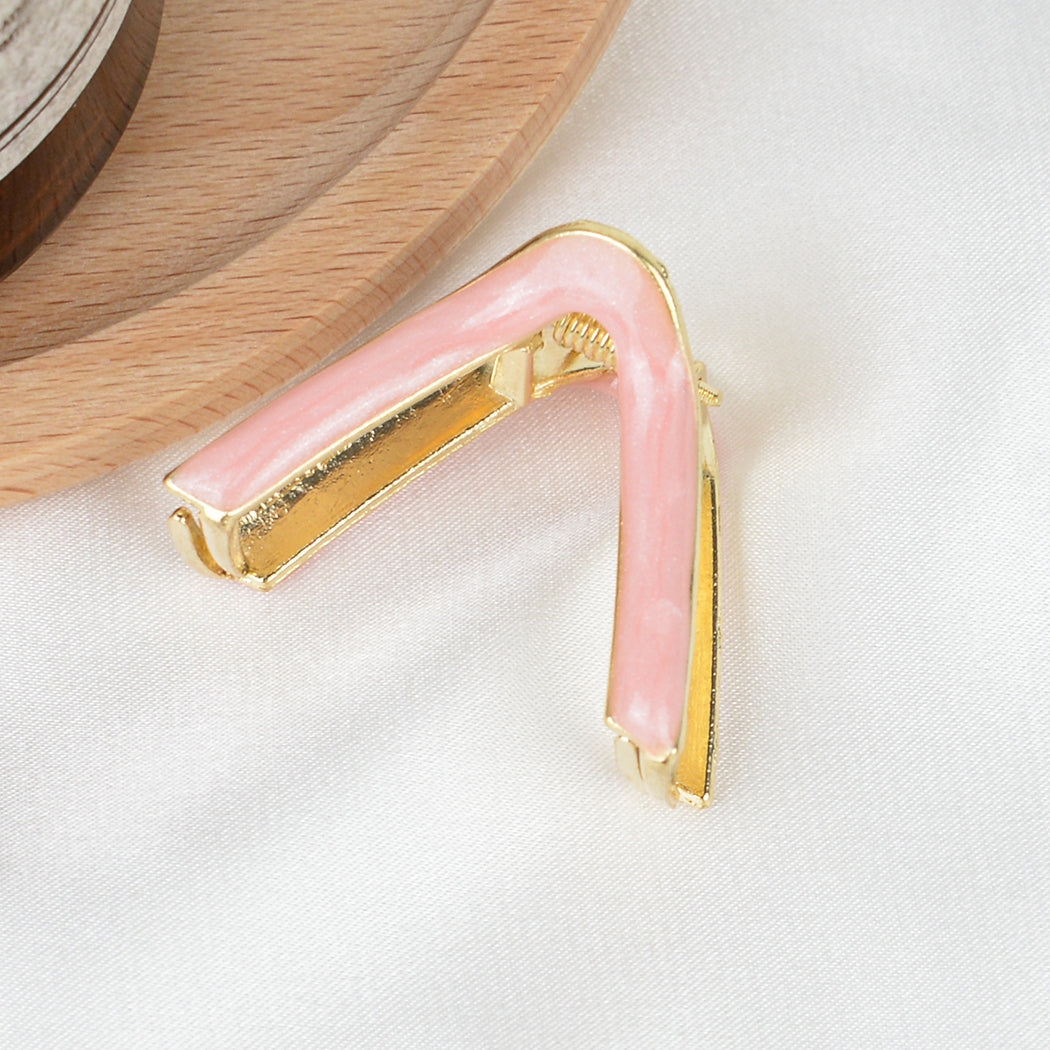Simple Hair Clip V-Shaped