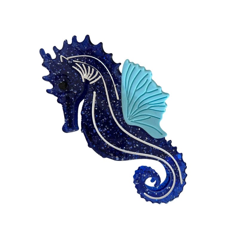 Haima Barrettes Ocean Back Head Half Grasping Updo Shark Clip