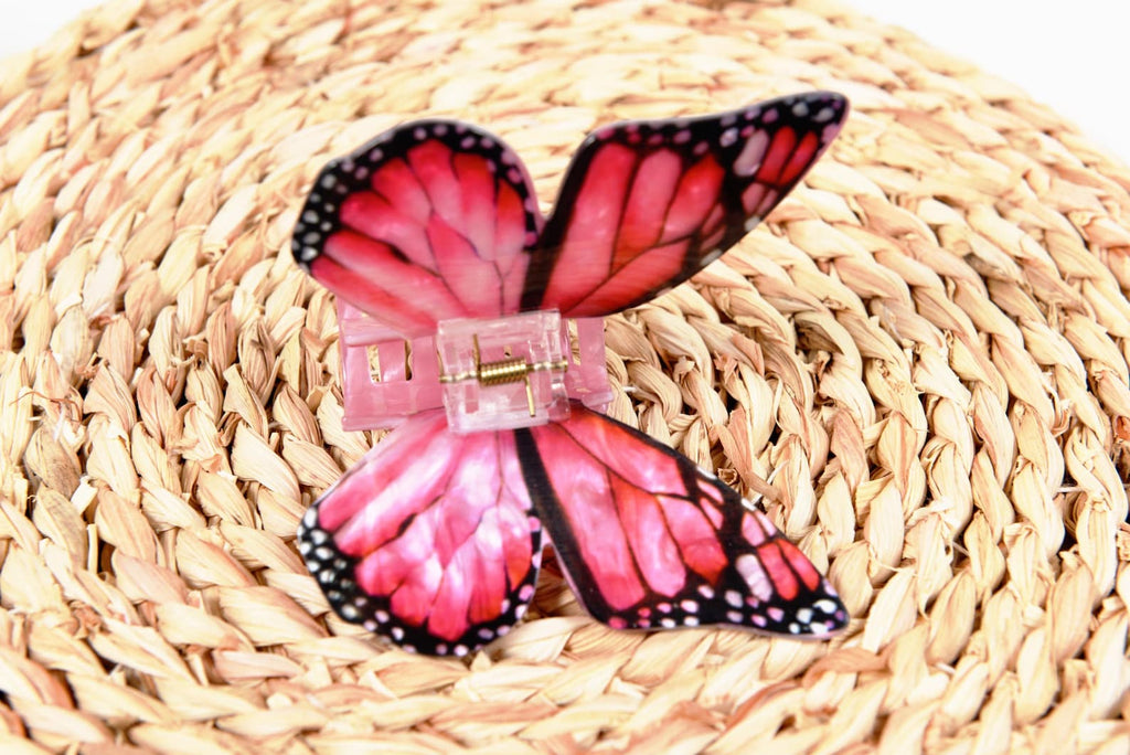 French Butterfly Grip Back Head Updo Shark Clip