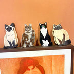 Cute Cat Barrettes Half Scratch Updo Shark Clip