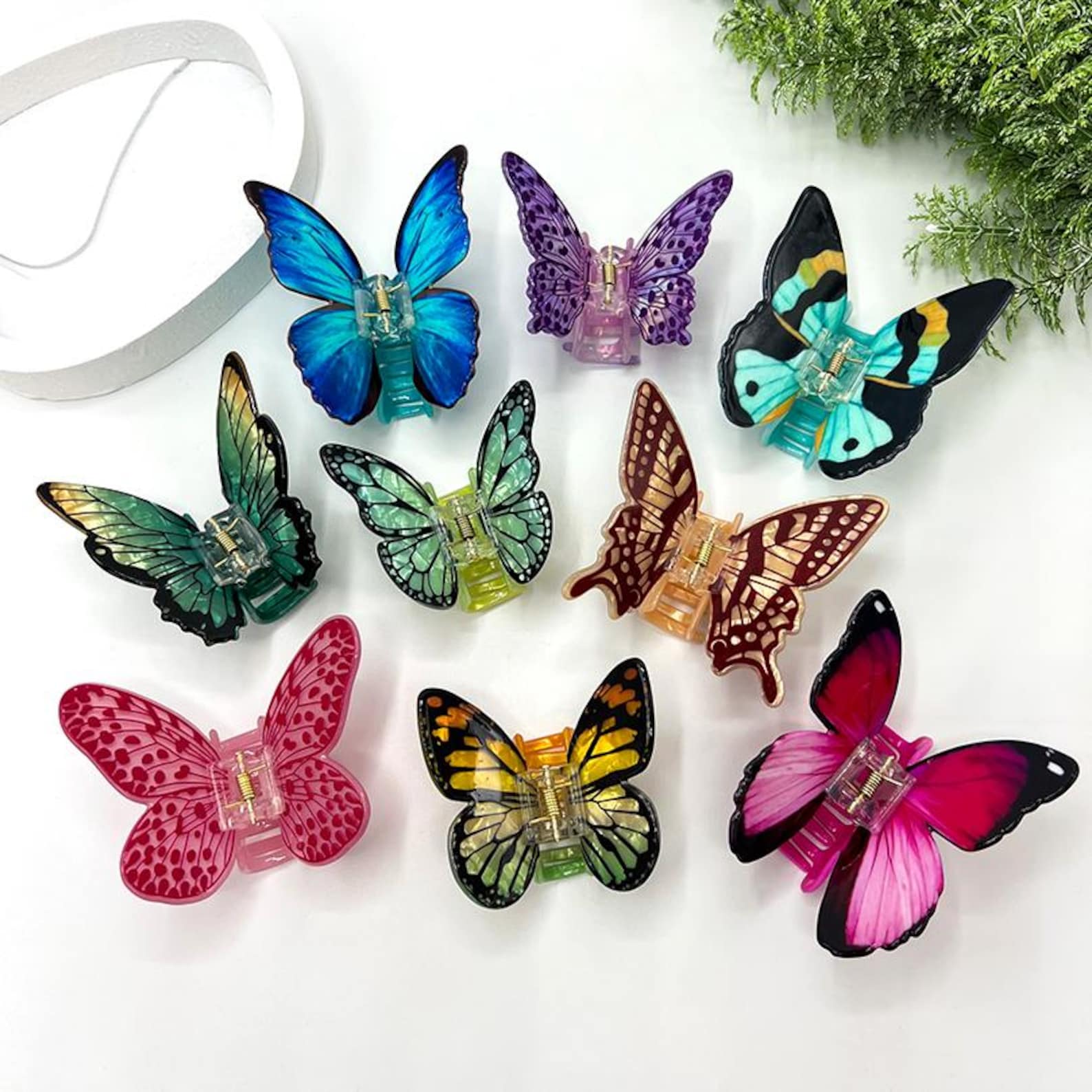 Butterfly Grip Shark Clip Forest Series