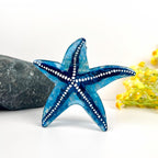 Starfish Barrettes Ocean Half Catch Shark Clip