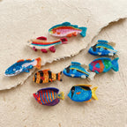 Ocean Series Barrettes Updo Shark Clip